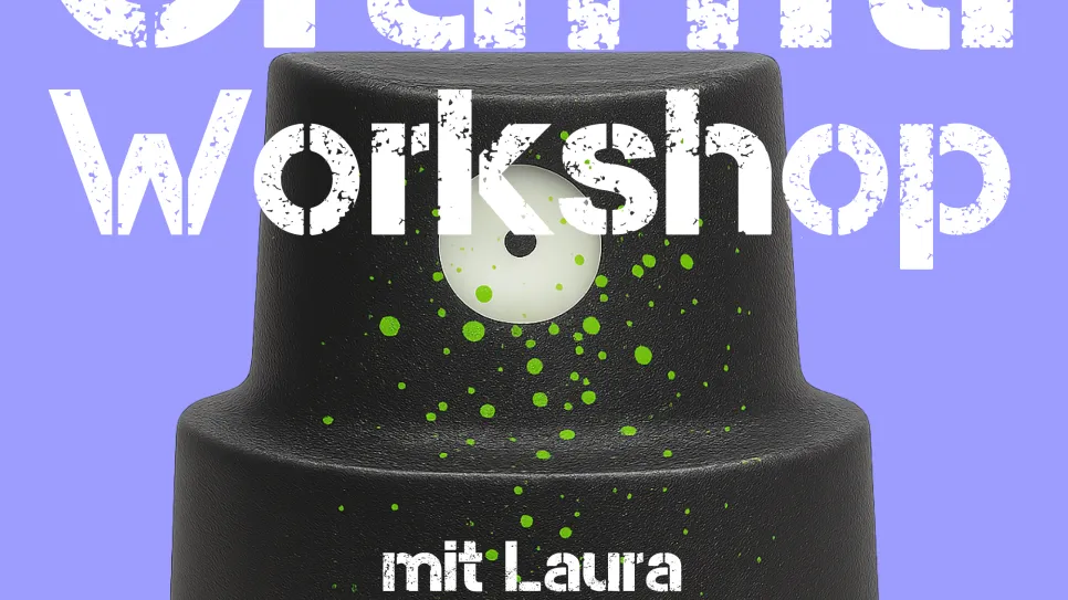 Graffiti Wokshop mit Laura
