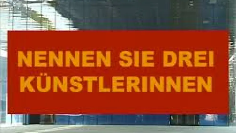 Bild: Nennen sie drei Künstlerinnen