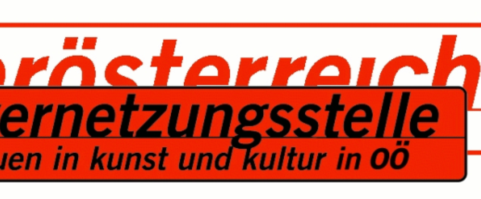 Logo in Rot mit Text "Oberösterreich" und "fiftitu%".