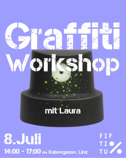 Graffiti Wokshop mit Laura