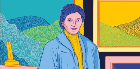Detail Illustration Agathe-Doposcheg-Schwabenau: Sarah Braid