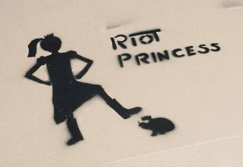Foto: Riot Princess Stencil