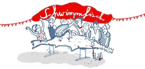 Illustration: Schwimmfisch