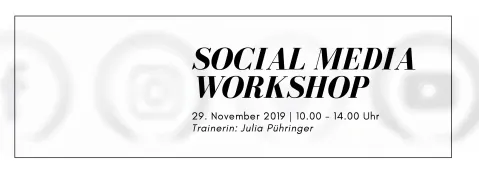 Textbild zu Social Media Wrkshop