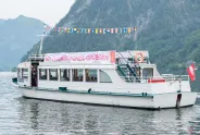 Fahrende Händlerinnen auf dem Traunsee 2015
