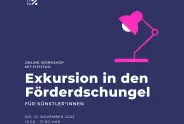 Förderdschungel WS-Sujet