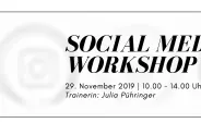 Textbild zu Social Media Wrkshop