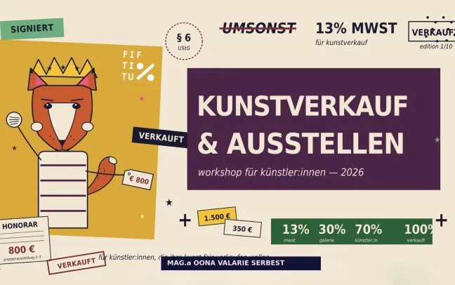 Kunstverkauf und Betrieb