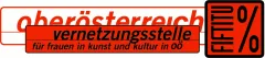 Logo in Rot mit Text "Oberösterreich" und "fiftitu%".