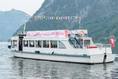 Fahrende Händlerinnen auf dem Traunsee 2015