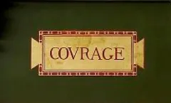 Grafik mit "COVRAGE" auf grünem Hintergrund.