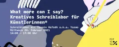 Workshop Textlabor für Künstler:innen